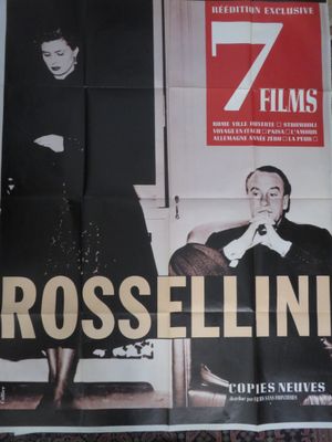 an old movie poster of a man and a woman sitting on a couch