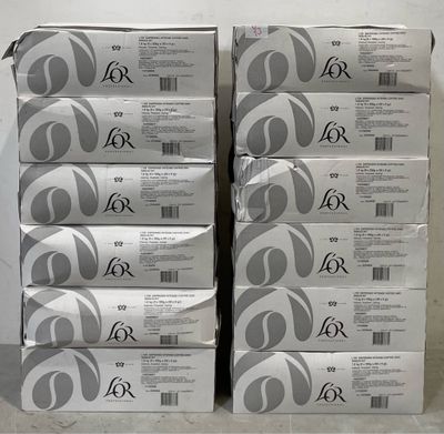 several packages of toilet paper stacked on top of each other