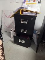 Bureau mélaminé avec retour (photo 2)