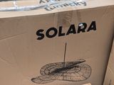 a cardboard box with a picture of a bird on it