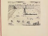 a picture of a drawing of a view of a city