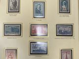 a picture of a picture of a collection of stamps