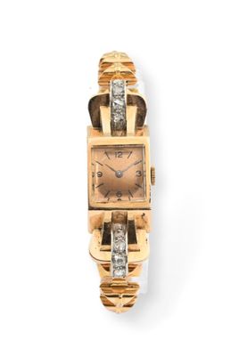 an image of a woman ' s wrist watch with diamonds on it
