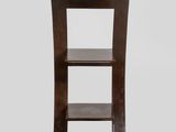 an image of a wooden shelf with three shelves