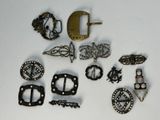 a lot of metal items that are on a table