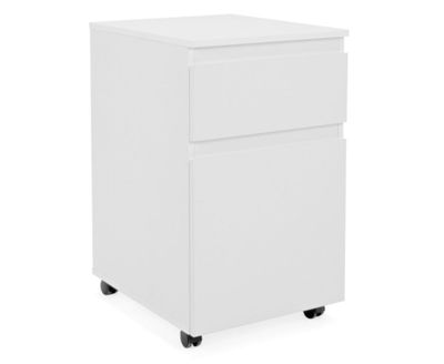 Caisson à roulettes MITZ-1 porte 1 tiroir blanc, dimensions:…