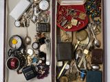 a box full of assorted items that are in it