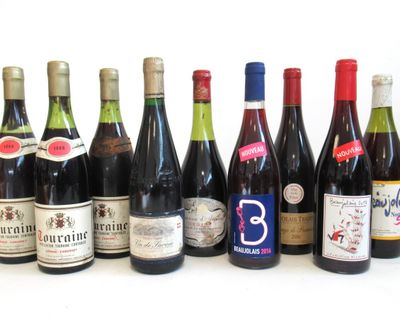 Lot de 9 blles comprenant : - 3 Blles TOURAINE mise J. Bouto… - Photo 1