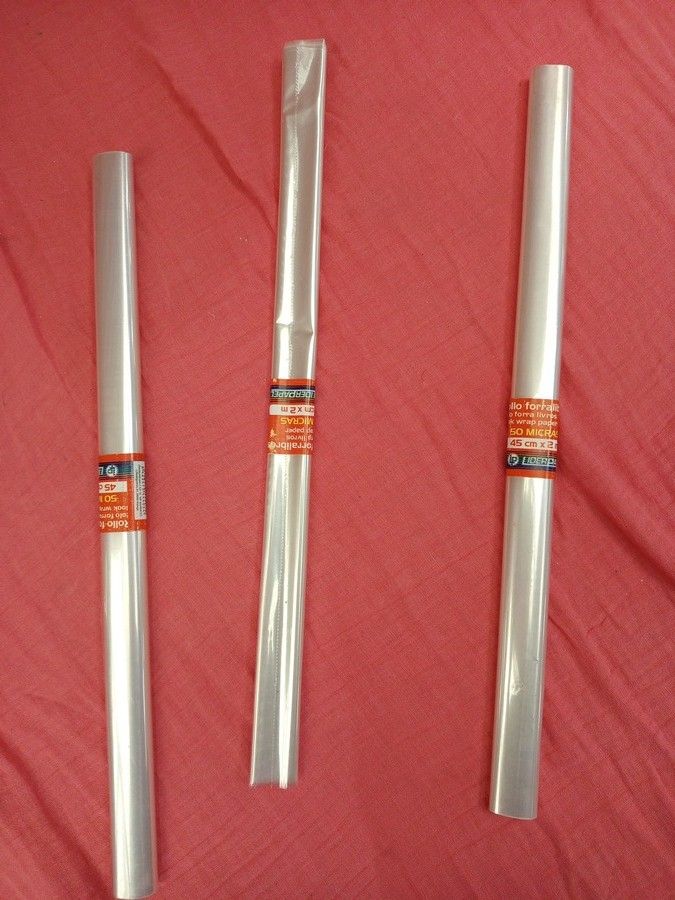 Lot de 350 rouleaux de papier transparent pour couvrir les l…