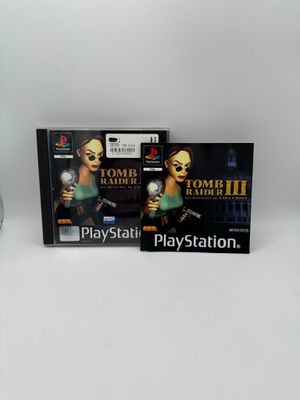 Jeu de PS1 Tomb Raider 3
