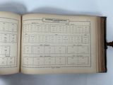 an open book that has a list of items in it