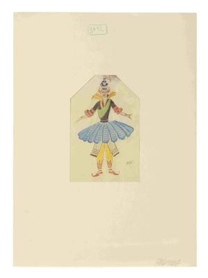PAVEL KUZNETSOV (1878–1968) Projet de costume