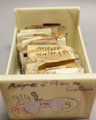 Boîte de CARTES POSTALES anciennes MEUSE, HAUTE MARNE, MEURTHE & MOSEL - Photo 1