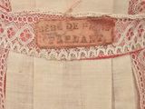 a picture of a piece of cloth with lace on it