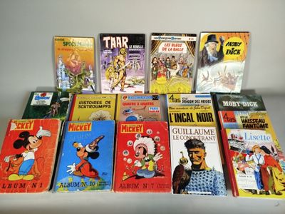 plusieurs livres pour enfants sont alignés sur une table
