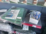 a lot of items on the shelf in the store