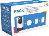 Le coffret contient un appareil photo, une télécommande et une télécommande.