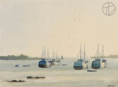 de nombreux bateaux qui restent dans l'eau