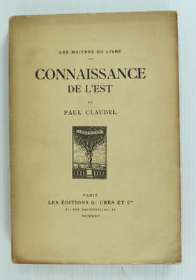 [FOUJITA] CLAUDEL (Paul) : Connaissance de l'Est.