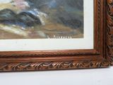 an image of a picture of a painting on a wall