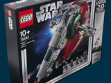 une boîte contenant un ensemble Lego Star Wars