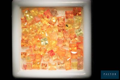 a picture of a picture of a square of gummy bears