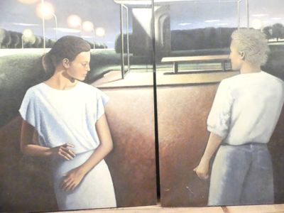 Bernard BOUIN (Né en 1945) Parking San Marco.