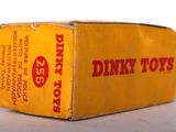 a yellow box with a red and white logo on it