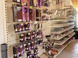 a store with many items on the shelves in the store