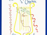 une image représentant un dessin d'une harpe, accompagnée de l'inscription « Le Testament d'Orphée »