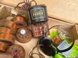 many different items that are on the table together
