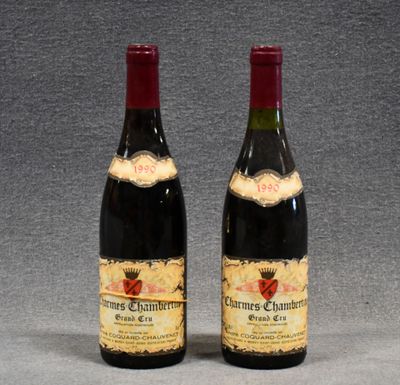 CHARMES-CHAMBERTIN GC: André Coquard-Chauvenet, 1990, 2 bout…