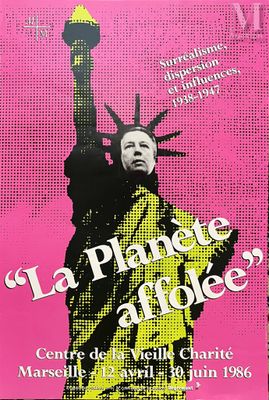 Affiche La Planète affolée La Vieille Charité, Marseille, 19…