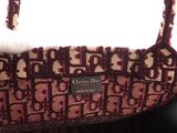 christian dior handbags - christian dior handbag in burgundy and gold