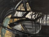 an image of a painting of a boat on a body of water