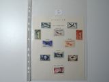 a picture of a picture of a wall with stamps on it
