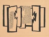an image of a black and white drawing on a piece of paper