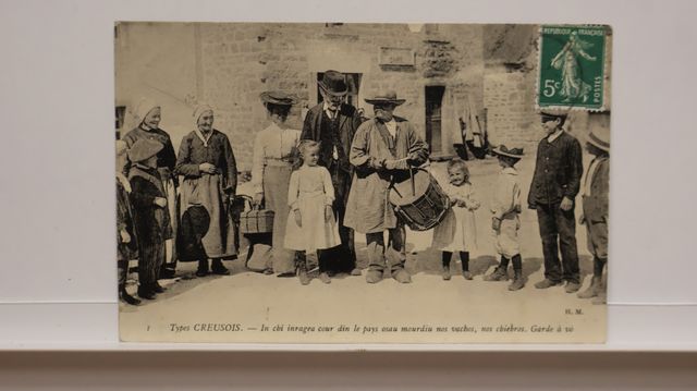 Types creusois : Garde-Champêtre creusois. (HM 1) T.B.E.
