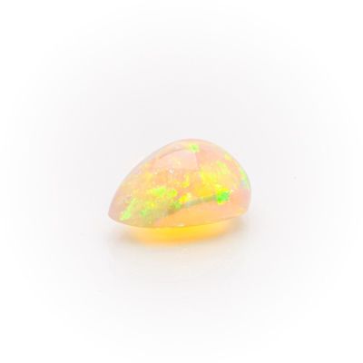 an oplite stone with yellow and green highlights