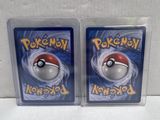two plastic pokemon cards with a poke poke poke poke poke poke poke poke poke poke poke poke poke poke poke poke poke poke poke poke poke poke poke poke poke poke