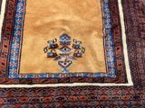 an image of a rug with a design on the middle of it