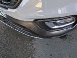 a close up view of a car ' s front bumper