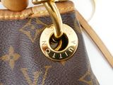 louis vuitton monogram canvas shoulder bag with gold hardware