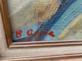 a picture of a painting that is on the wall