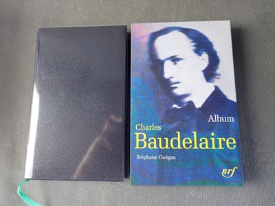le livre est posé sur la table, à côté de l'autre livre
