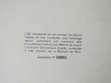 a close up of a page of a book with a picture on it