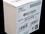 a white box with a barcode on it on a black background
