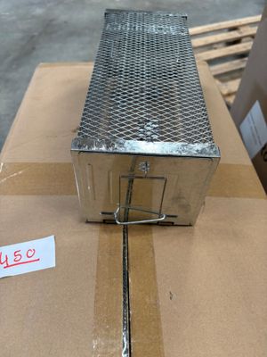 a box that has a bunch of metal items on it