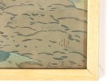 a picture of a picture of a painting in a wooden frame