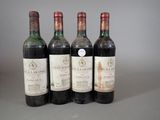 three bottles of wine sitting next to each other on a table